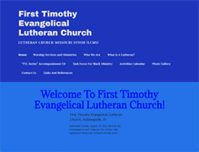 Tablet Screenshot of firsttimothylcms.org